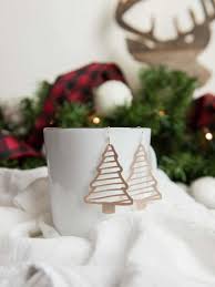 These faux leather earrings are quick to make, inexpensive, and a great way to express your creativity. Faux Suede Christmas Tree Earrings Simply Made Fun