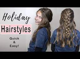 Holiday Hairstyles Marissa And Brookie Youtube Hair Styles Holiday Hairstyles Braided Hairstyles Easy