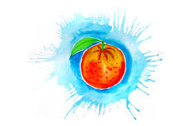Freesvg.org offers free vector images in svg format with creative commons 0 license (public domain). Orange In Watercolor Paint Splatter Style Svg Cut File By Creative Fabrica Crafts Creative Fabrica
