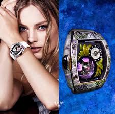 Rm 19 02 Tourbillon Fleur Richard Mille Flower Watch Richard Mille Fleur  Richard Mille RM 19
