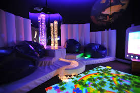 Sensory Corner With Beanbags And Interactive Floor Http Www Rompa Com Sensory Corner Pintrest Sensory Room Autism Sensory Room Sensory