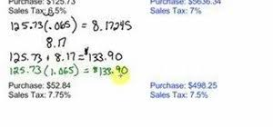How To Figure Out And Calculate Sales Tax Math Wonderhowto