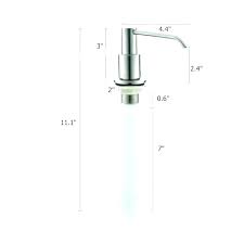 kohler kitchen sink soap dispenser