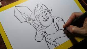 Expor meu trabalho como tatuador e desenhista. Como Desenhar O Mineiro Do Clashroyale Passo A Passo Super Facil Youtube