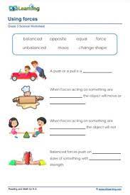 printable worksheet 3 for grade 3 with answers science worksheets grade 3 science science lessons