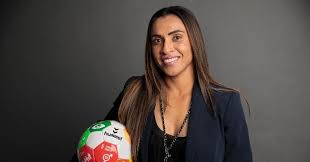 Um dos nomes mais influentes da seleção brasileira, marta irá repetir o famoso protesto da copa do mundo de 2019. Foto Divulgacao A Jogadora Marta Vieira Da Silva Estrela De Futebol Brasileira Passou A Fazer Parte Do Grupo De 1 Jogadora Futebol Para Meninas Martinha