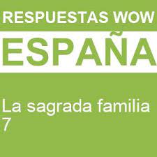 Znajdź wszystkie poziomy, odpowiedzi i rozwiązania dla krzyżówki gry wow hiszpania. Wow La Sagrada Familia 7 Respuestas Wow