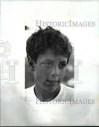 1987 Press Photo Ryan Shaffer-tennis player, boys 10