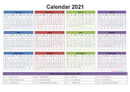 Horizontal and vertical format (landscape and portrait document orientation) Free Editable Calendar Template 2021 Template No Ep21y24 Free Printable 2021 Monthly Calendar With Holidays