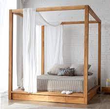 modern canopy bed canopy bed frame platform canopy bed