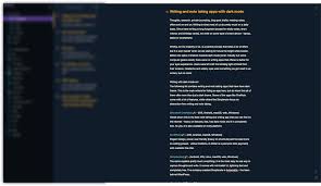 Codename one using codename one you can develop android, ios, wp8 apps using java onwindows the. 8 Writing And Note Apps With Dark Mode Night Eye