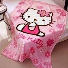 Hello kitty no sew tied. Hello Kitty Blanket