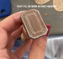 Laser Cut Paint Fills - A Simple Technique - Danielle Wethington