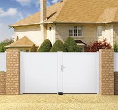 Maybe you would like to learn more about one of these? Portail Battant Pvc Atlas Blanc L 408 X H 161 Cm Leroy Merlin