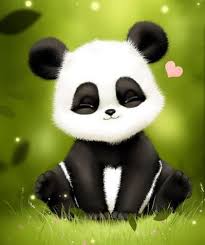 Panda Love Cute Panda Cartoon Cartoon Panda Panda Art
