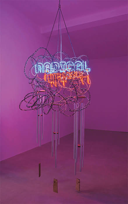 Work by Andrea Bowers