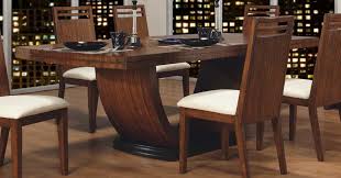 Homelegance Zebrano Pedestal Dining Table 1369 84 At Homelement Com Modern Dining Room Unique Dining Tables Dining Table Design