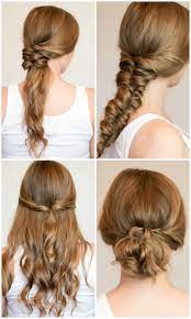 4 Easy Heatless Hairstyles For Long Hair That Don T Require Hairstyling Skills Or Braiding Long Hair Styles Heatless Hairstyles Braids For Medium Length Hair