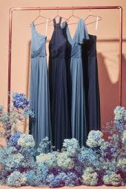 Shades Of Blue Pair Steel Blue And Marine For A Beautiful Steel Blue Bridesmaid Dresses Wedding Bridesmaids Dresses Blue Davids Bridal Bridesmaid Dresses Blue