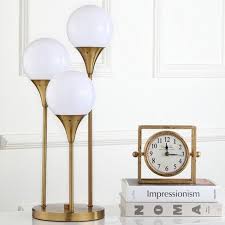 Marzio 25 2 H Table Lamp Brass Includes Light Bulb Safavieh Target Lampu
