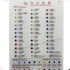 It provides the maximum optics for brilliance and scintillation. Color Card Of Artificial Gems Multi Coloured Gemstone Chart Cubic Zirconia Color Chart Buy Cubic Zirconia Color Chart Multi Coloured Gemstone Chart Color Chart Product On Alibaba Com