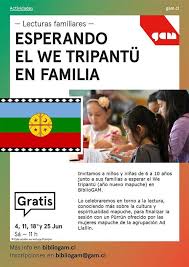 It takes place on the june solstice (the winter solstice in the southern hemisphere), the shortest day of the year in the indigenous home of the mapuche people. Esperando El We Tripantu En Familia Centro Gabriela Mistral