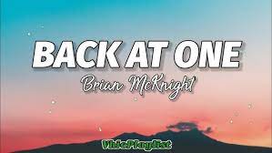Brian Mcknight Back At One Lyrics Youtube