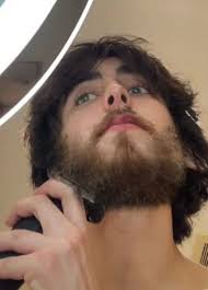 Aiden Gallagher with Facial Hair