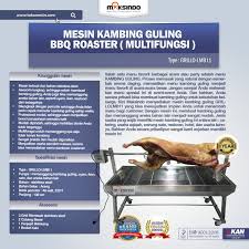 Membuat kambing panggang ala orang kampung. Mesin Kambing Guling Bbq Roaster Grillo Lmb11 Maksindo