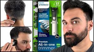 How To Trim Your Hair From Home Philips Norelco Multigroom 7000