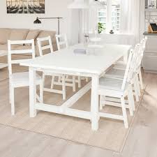 Nordviken Extendable Table White 82 5 8 113 3 4x41 3 8 Ikea In 2020 Dining Table Wood Dining Table White Dining Table