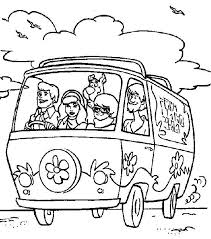 Car Scooby Doo Coloring Page Scooby Doo Coloring Pages Vintage Coloring Books Cute Coloring Pages