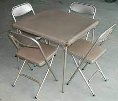 We did not find results for: 7733 2533 Vtg Retro Samsonite Folding Card Table 4 Chairs Set 30 Square Brown Card Table And Chairs Table And Chair Sets Chair