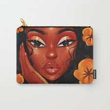 Makeup Printed Carry All Pouches