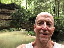 Birthday Hike in Red River Gorge, Kentucky with Dog