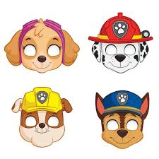 Paw Patrol Party Masks 8ct Paw Patrol Masks Skye Paw Patrol Paw Patrol Birthday