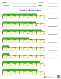 Learning to read a ruler is easy after watching these screen cast and playing the online ruler game, you be reading a ruler part three (1/16). Measurement Worksheets With Answer Sheet I Teachersherpa