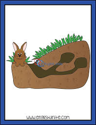 Long O Burrow English Unite Clip Art Art Kids Clipart