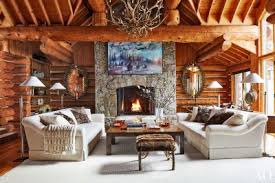 Grand nature inspired décor for your timberline home. 13 Rustic Mountain Homes Architectural Digest