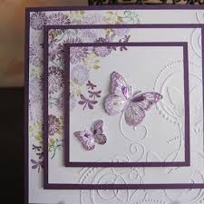 Handmade Birthday Cards For Women Michele1 Docrafts Com Embossed Cards Cards Handmade Creative Cards