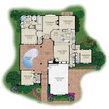 Courtyard Floor Plans The Courtyard V Floor Plan And Rendering Abd Development Toscana Pool House Plans Courtyard House Courtyard House Plans