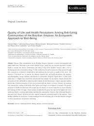 When we asked how to best prepare for a boating and fishing trip for the warmer months ahead, perth boat show director peter woods said it's all . Pdf Quality Of Life And Health Perceptions Among Fish Eating Communities Of The Brazilian Amazon An Ecosystem Approach To Well Being
