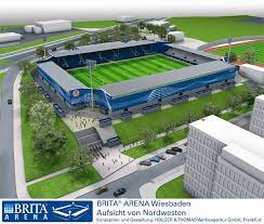 Alle infos zum stadion von wehen wiesbaden. Fotbalovy Stadion Sv Wehen Wiesbaden Brita Arena Fagus A S Modularni Stavby