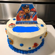 Before you cut the cake, serve up one of these birthday dinner ideas. Birthday Blessings Paw Patrol Cake For 9 Year Old Boy He Loved It And Staff Said His Mom Was So Happy He Got It Facebook