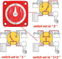 300A Dual Battery Selector Switch 4 Position 1-2-Both-Off ...