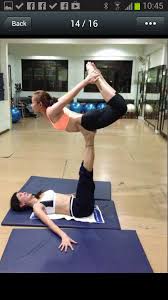 Acro Yoga Bow Pose Acro Yoga Bow Pose Couples Yoga