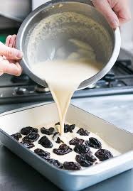 Far Breton French Custard Recipe Prune Recipes Food Desserts