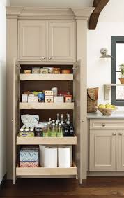 Customize Your Tall Kitchen Pantry With Rollout Trays And Drawers That Fit Your Lifestyle Pa Small Kitchen Cabinets Small Kitchen Pantry Small Pantry Cabinet
