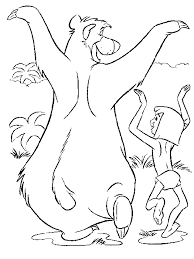 Free printable jungle book coloring pages. Coloring Page Junglebook Coloring Pages 22