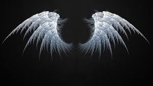 Black And White Angel Wings Wallpaper Pin By Kristi Pepper On Wings Wings Wallpaper Dark Angel Wings Angel Wings